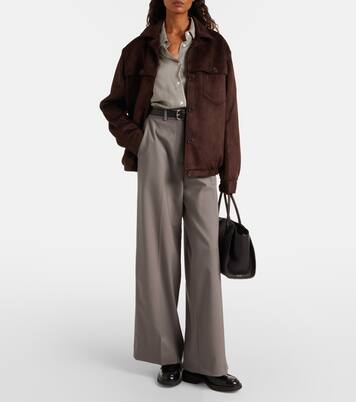 Brickell wide-leg pants | The Frankie Shop