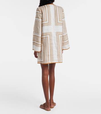 Printed linen tunic | Zimmermann