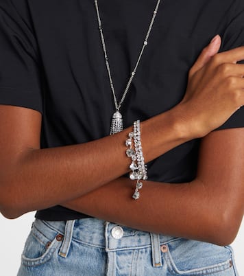 Crystal-embellished bracelet | Rabanne