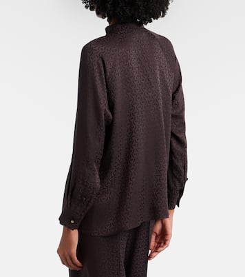 Chemise en soie imprimée | Gucci