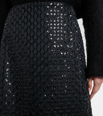 Sparkling Statement sequined midi skirt  | Dorothee Schumacher