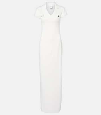 Robe polo à logo | Courrèges