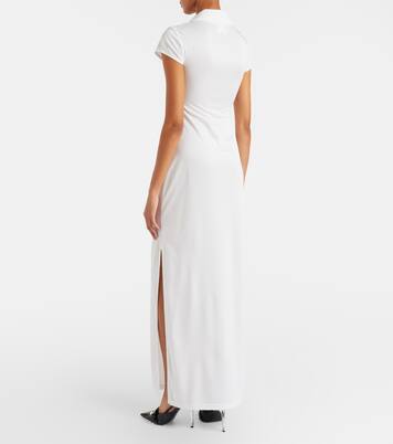 Robe polo à logo | Courrèges