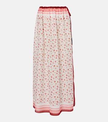 Floral cotton beach cover-up | Dolce&Gabbana