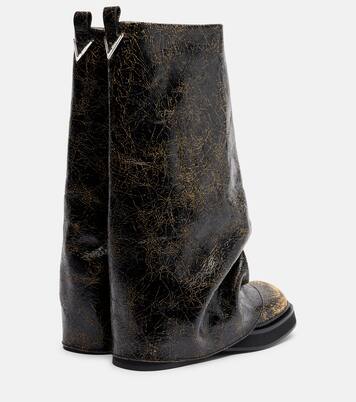 بوت للركبة من الجلد Robin | The Attico