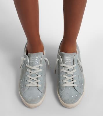 Zapatillas Super-Star de ante con Swarovski® | Golden Goose