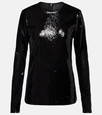 Top mit Pailletten | Toteme