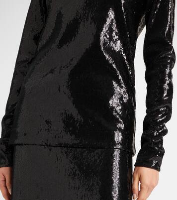 Top mit Pailletten | Toteme