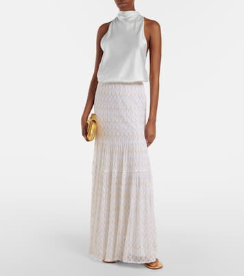 Lamé maxi skirt | Missoni