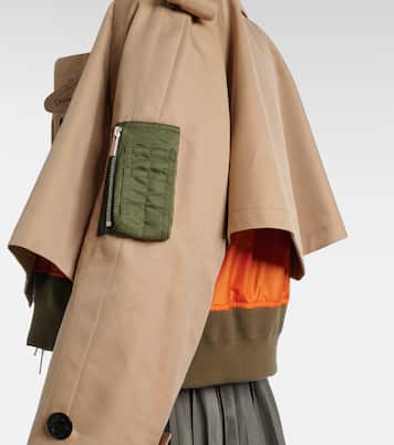 Bomberjacke aus einem Baumwollgemisch | Sacai