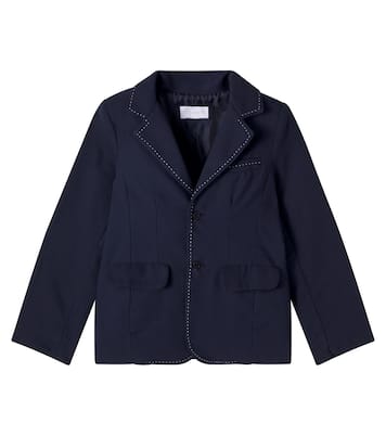 Cotton-blend blazer | Patachou