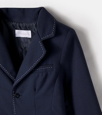 Cotton-blend blazer | Patachou