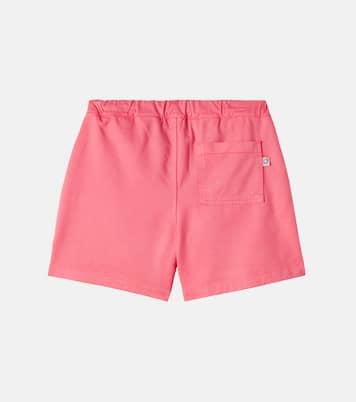 Palm cotton twill shorts | Cozmo