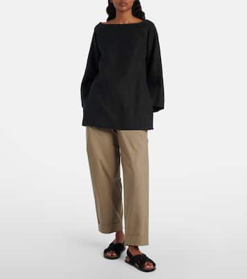 버클 스웨이드 샌들 | The Row