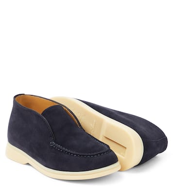 Botines Open Walk de ante | Loro Piana Kids