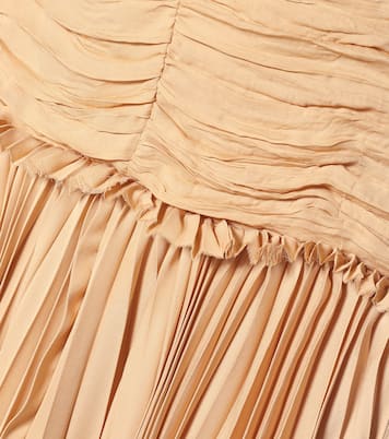 Abito midi Nanna in georgette di seta | Khaite