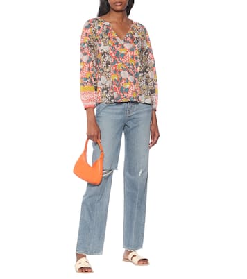 Blusa Paz a stampa floreale in cotone | Velvet