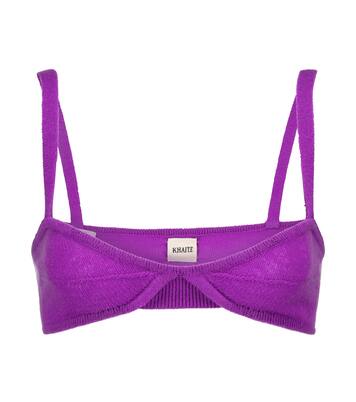 Bralette Eda in cashmere | Khaite