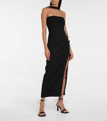 La Robe Ventoux halterneck midi dress | Jacquemus