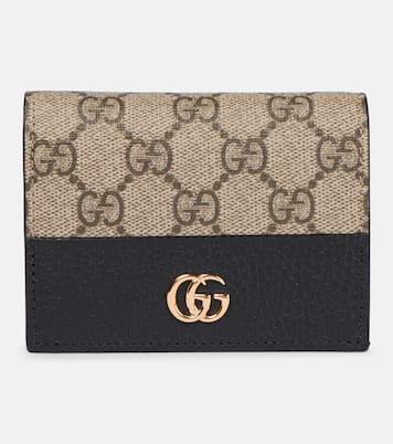 Portafoglio GG Marmont in canvas e pelle | Gucci