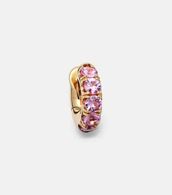 Boucle d'oreille unique Mini Macro en or 18 ct et saphirs | Spinelli Kilcollin