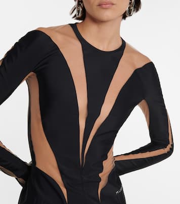 Paneled minidress | Mugler
