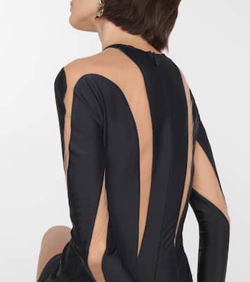 Paneled minidress | Mugler