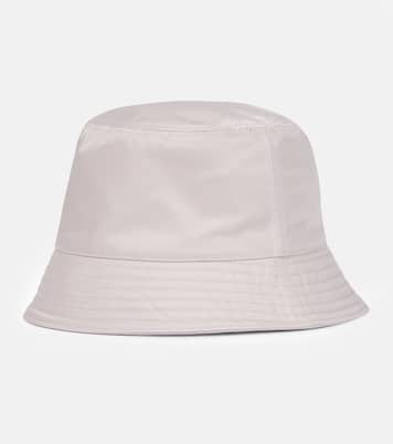 Cappello da pescatore in nylon con logo | Prada