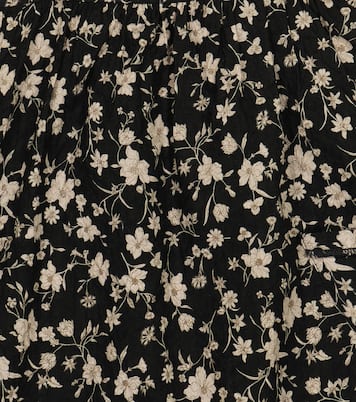 Baby Agave floral cotton dress | Caramel