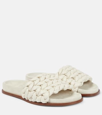 Kacey leather slides | Chloé