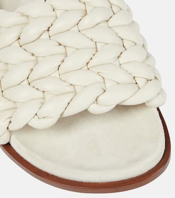 Kacey leather slides | Chloé