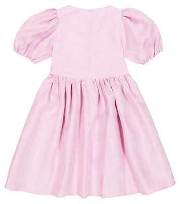 Besticktes Kleid aus Leinen | Paade Mode