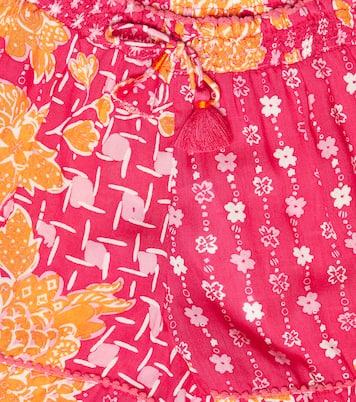 Cindy floral shorts | Poupette St Barth Kids