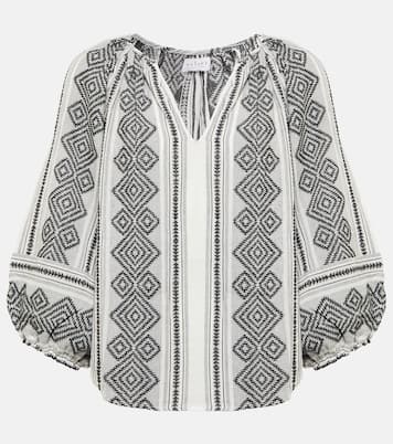 Bluse Louise aus Baumwolle | Velvet
