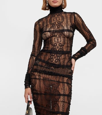 Midikleid aus Spitze | Dolce&Gabbana