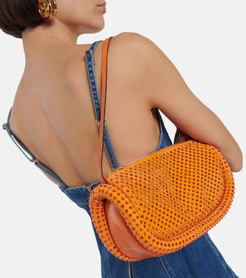 Borsa a spalla Bumper-15 in suede | JW Anderson