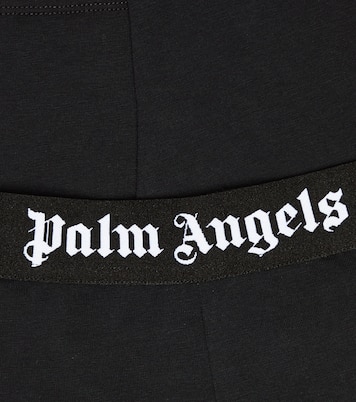 Ciclisti in jersey di cotone con logo | Palm Angels Kids