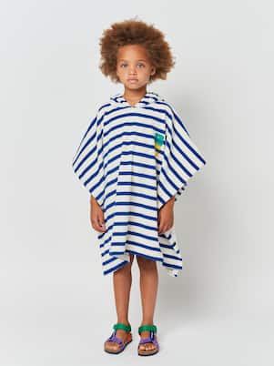 Striped terry bathrobe | Bobo Choses