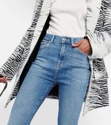 Jeans Slim Kick de tiro alto | 7 For All Mankind
