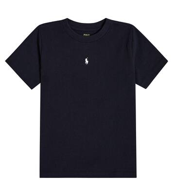 Polo Bear 프린트 코튼 티셔츠 | Polo Ralph Lauren Kids