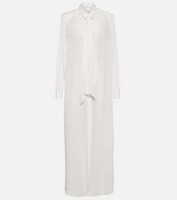 Layered silk maxi dress | Wardrobe.NYC