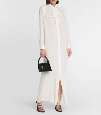 Layered silk maxi dress | Wardrobe.NYC