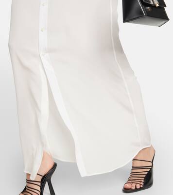 Layered silk maxi dress | Wardrobe.NYC