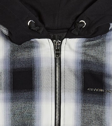 Giacca in cotone 4G a quadri | Givenchy Kids