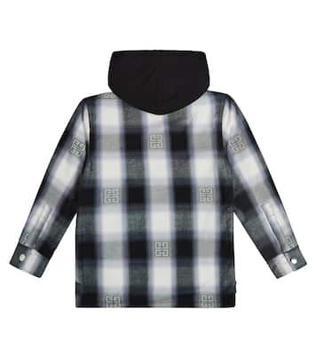 Giacca in cotone 4G a quadri | Givenchy Kids