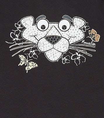 x Pink Panther® - T-shirt in misto cotone | Monnalisa