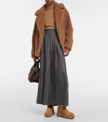 Ankle Boots Turin aus Veloursleder mit Shearling | Bogner