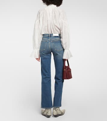 Jeans rectos 90s de tiro alto | Re/Done
