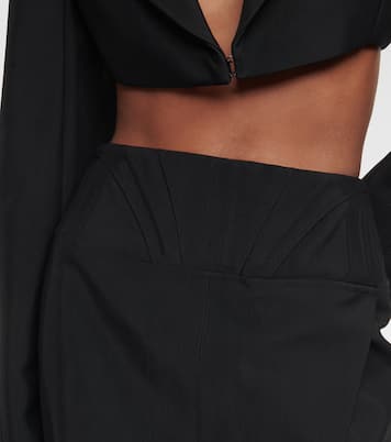 High-rise pencil skirt | Mugler