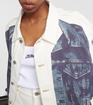 Tattoo denim jacket | Jean Paul Gaultier